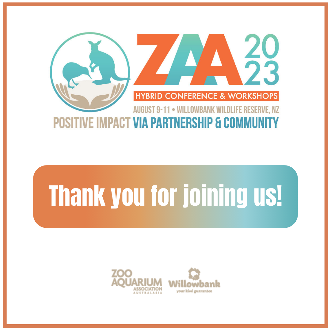 Wrapping up 2023 ZAA Conference and the award winners